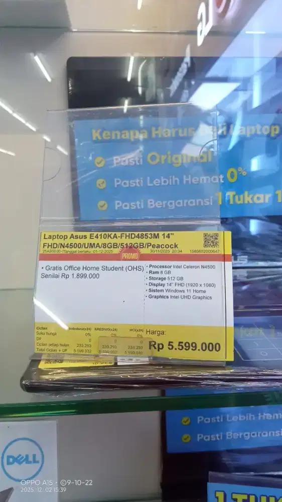 Laptop asus E410KA-FHD4853M