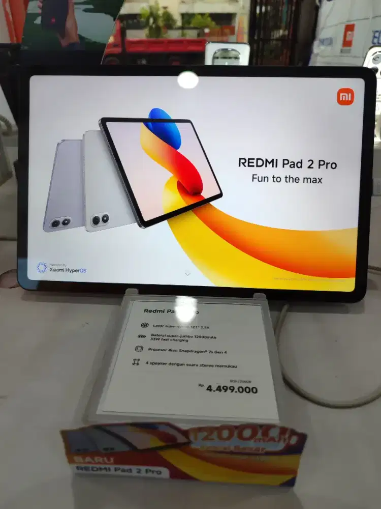 Redmi pad 2 pro 8/256 barang baru garansi resmi lokasi pondok gede