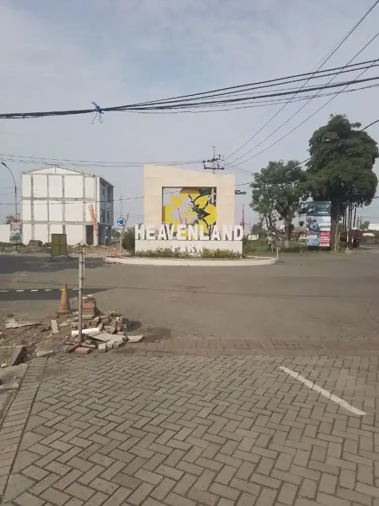 Perumahan HEAVENLAND  rumah bagus 7 x 15 full bangunan