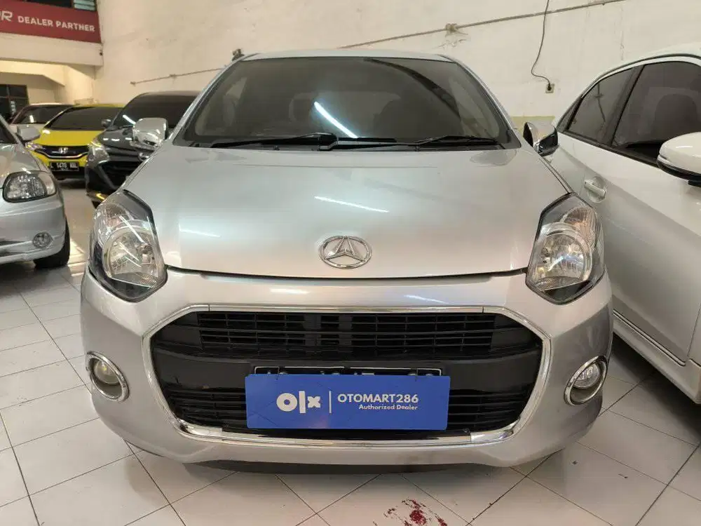 DAIHATSU 2014 AYLA X 1.0 AT SILVER MURAH OTOMART 286 KENJERAN