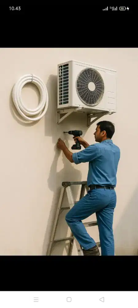 Jasa servis AC kulkas mesin cuci kompa air dll bergaransi