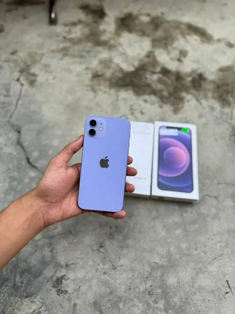 iPhone 12 64gb Purple Beacukai Permanent