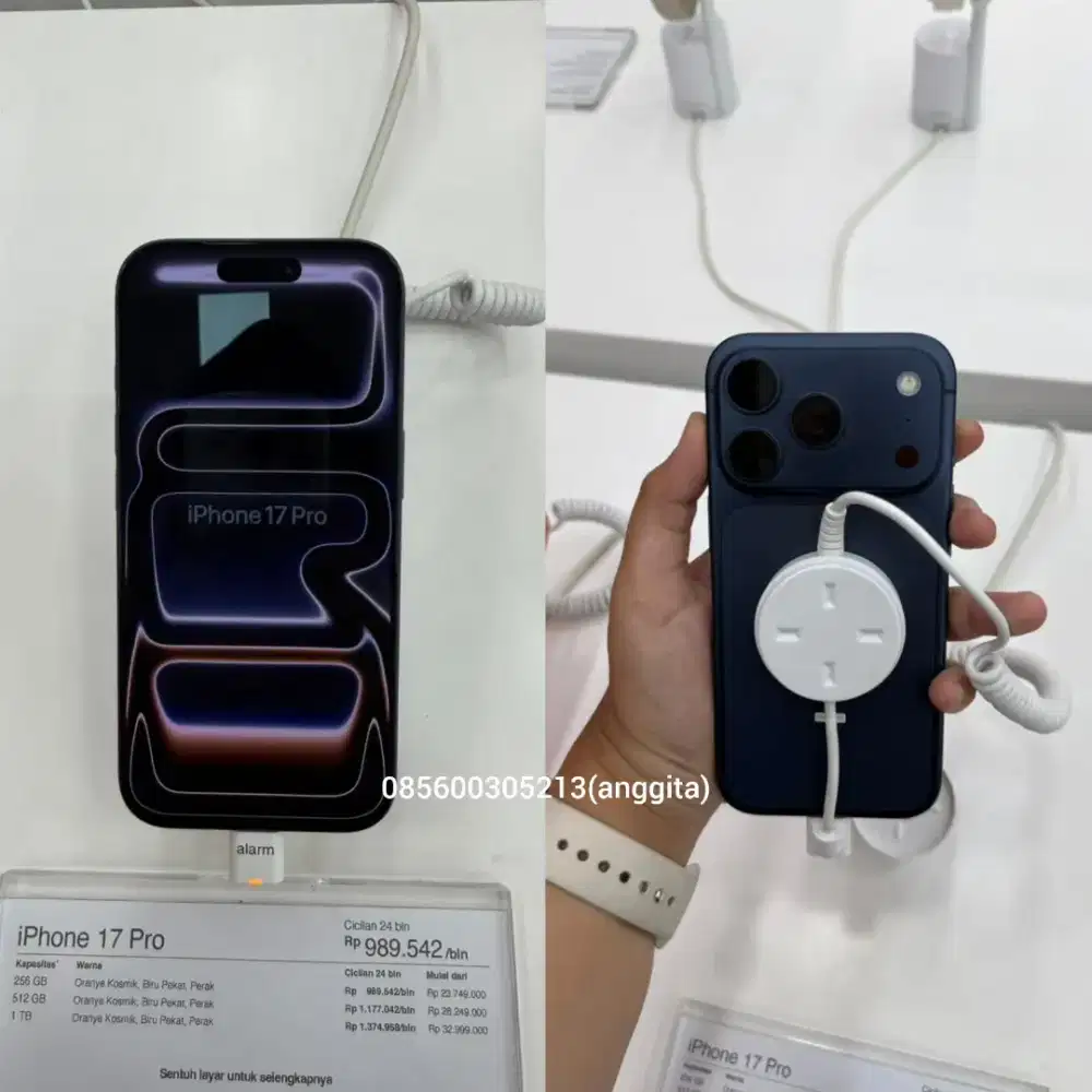 Promo cicilan IPhone 17 pro 256 Bunga 0% fre 2x cicilan