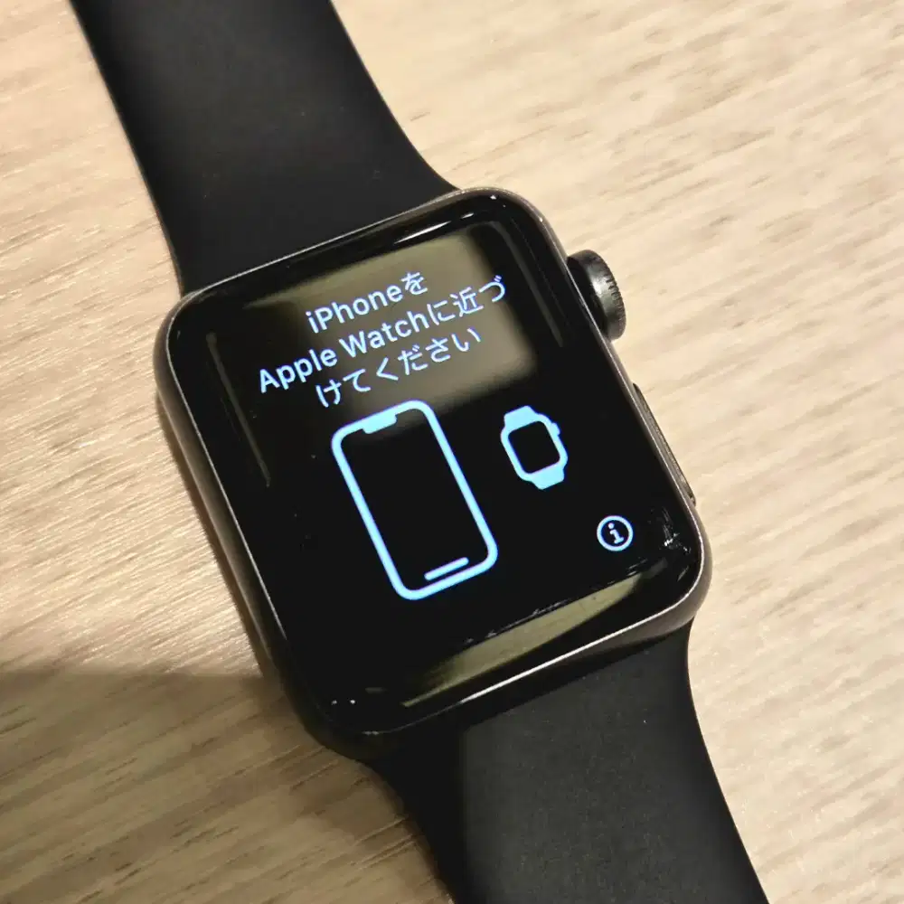 Apple watch seri 3 38mm space gray