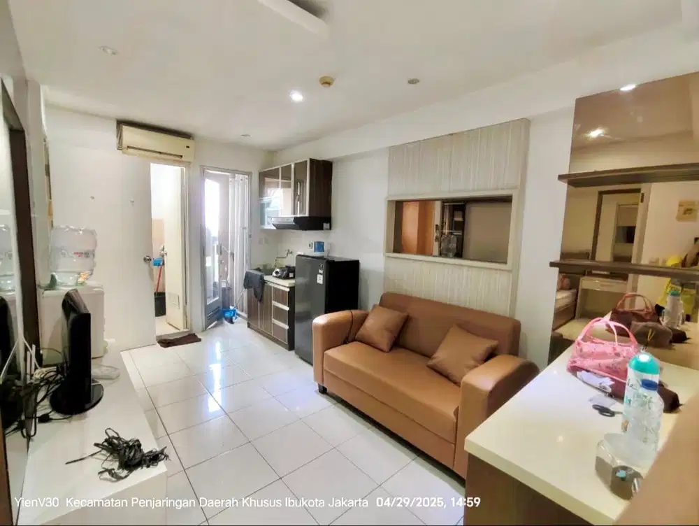 Disewakan Cepat Apartemen Greenbay Pluit Type 2BR Full Furnish Uk 35m2