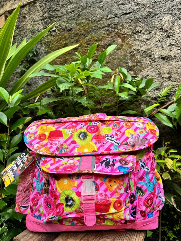 Tas Anak Sekolah Donut Pink | Ransel Anak SD Bixbee | Bukan Tas Smigle