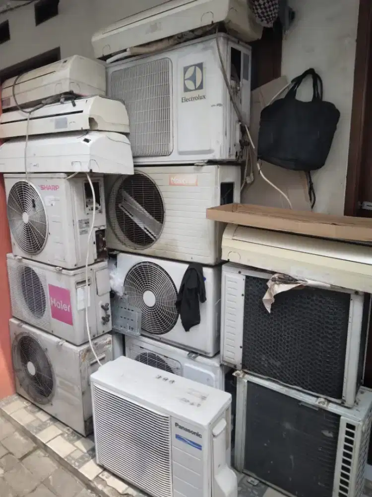 Terima ac bekas rusak mati dll