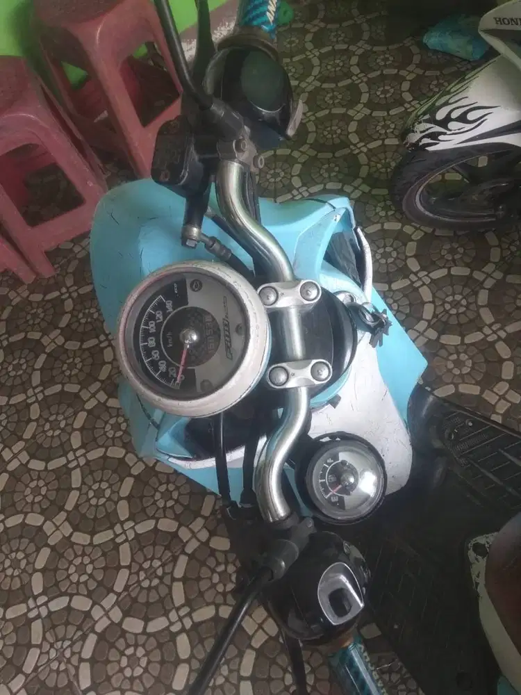 SCOOPY BIRU 2016 CILEUNGSI