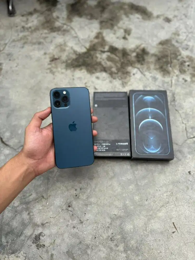 iPhone 12 Promax 128gb PasificBlue Register Permanent