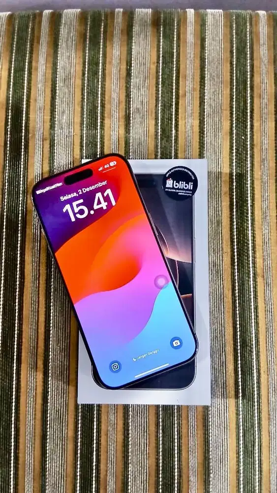 Apple iPhone 16 pro 128gb garansi resmi