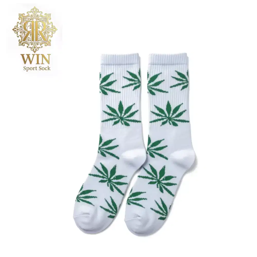 Kaos kaki motif oldschool-cuci gudang