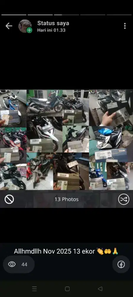 Siap bayar segala jenis motor honda bebek karbu