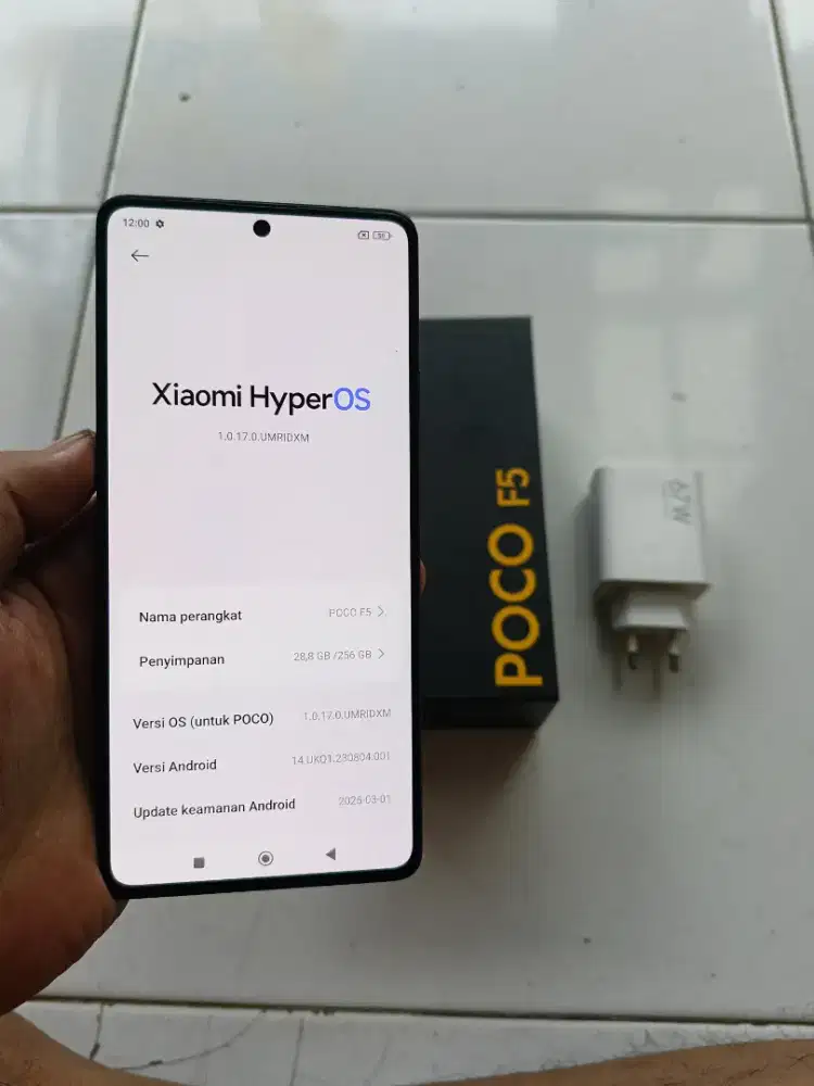 Xiaomi Poco F5 5g 12/256 fullset