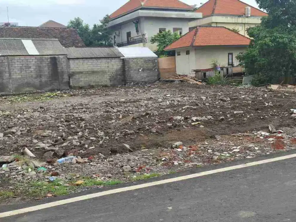 Jual Tanah Hook Luas 100m²/1 are Lokasi area Tukad Jinah Denpasar area Investasi