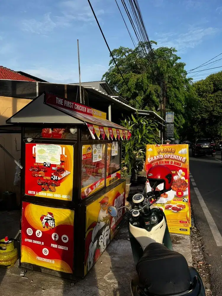 BOOTH PRIDE CICKEN RAWA DOMBA