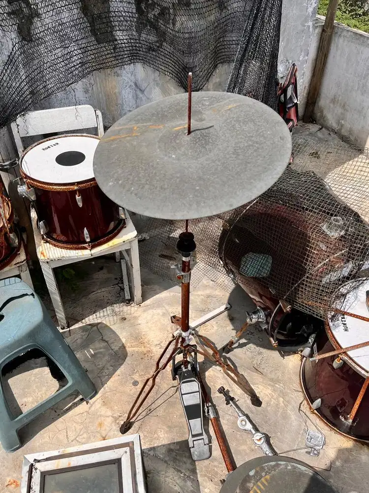Jual symbal kiri kanan dan hi-hat