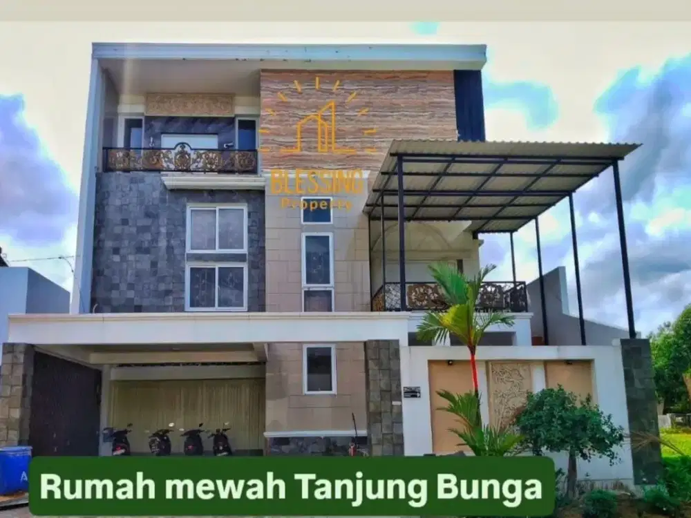 rumah mewah metro tanjung bunga dekat mall trans