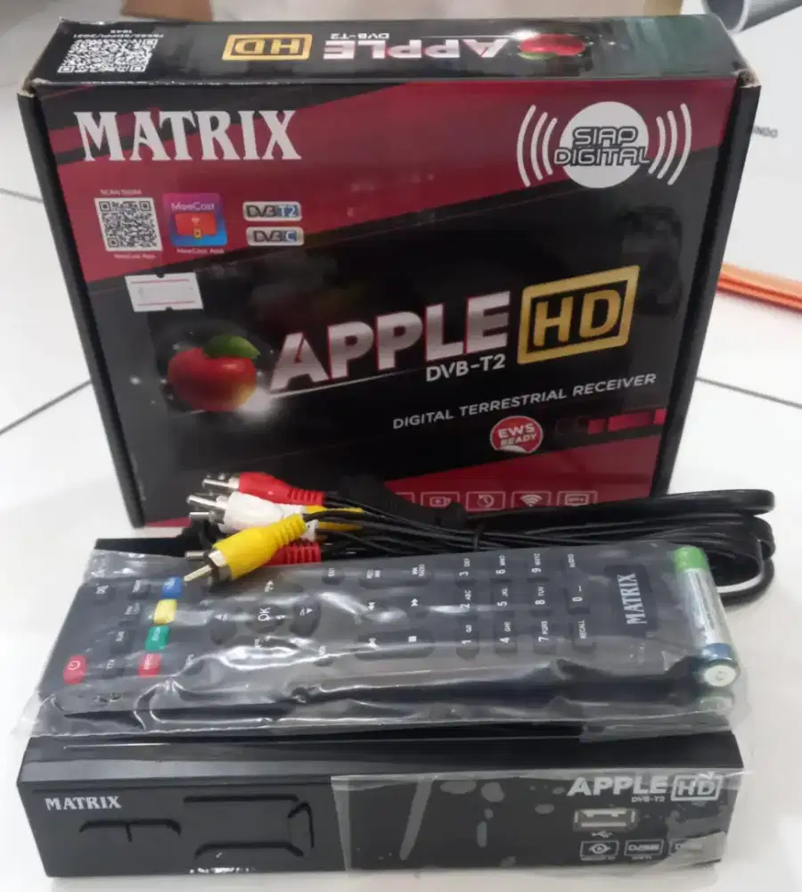 SET TOP BOX MATRIX 1 SET LENGKAP