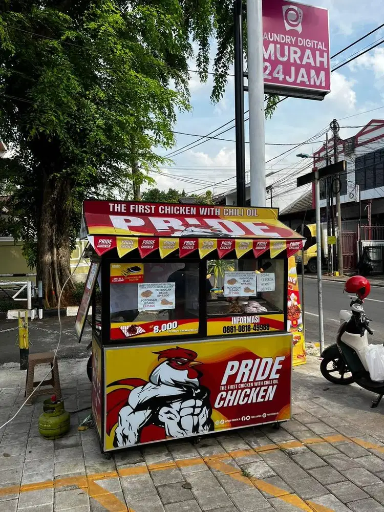 BOOTH PRIDE CHICKEN TAMAN MALAKASARI