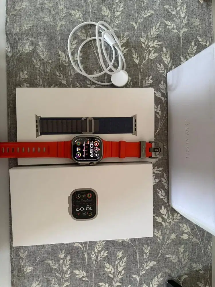 Apple Watch Ultra 2 (Preloved) Ocean Band Resmi IBOX