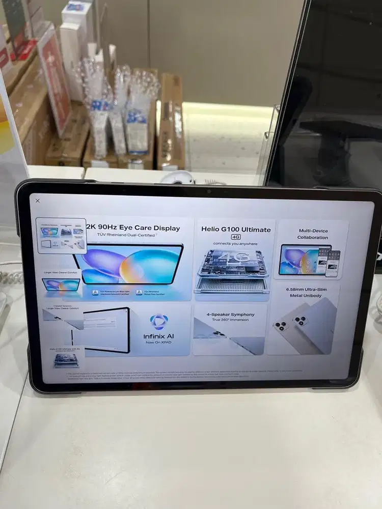 tab infinix xpad 20 pro 8/256 4G