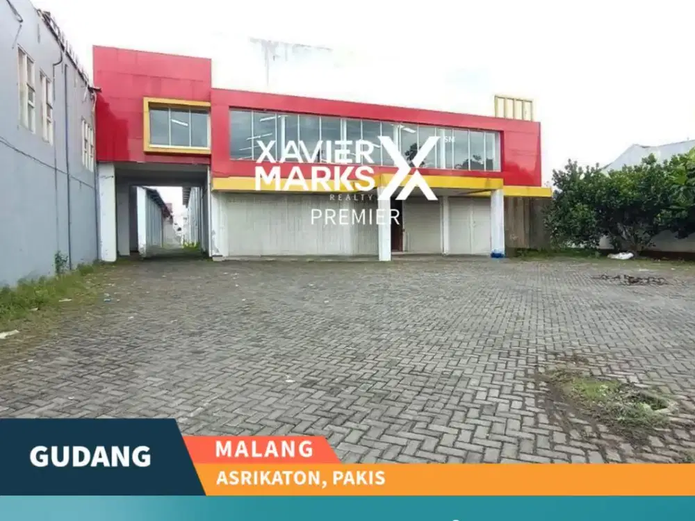 Dijual Gudang Selangkah ke Exit Tol di Asrikaton Pakis Malang