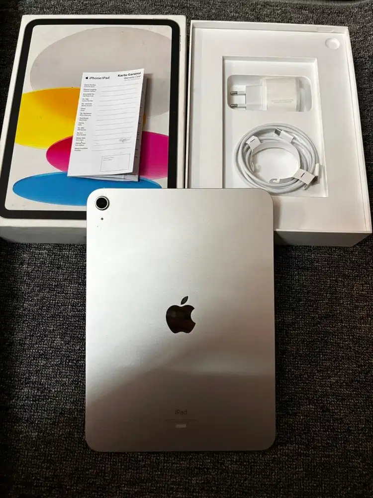 Ipad gen 10 64gb ibox garansi on