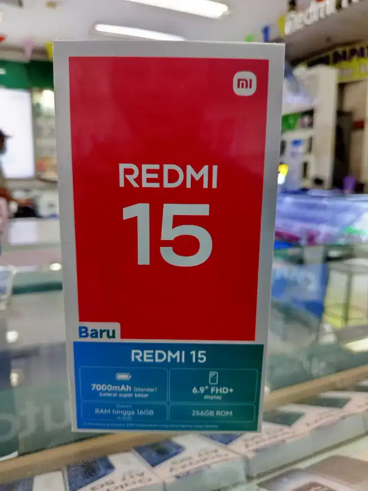 Redmi 15 8/256 Baru