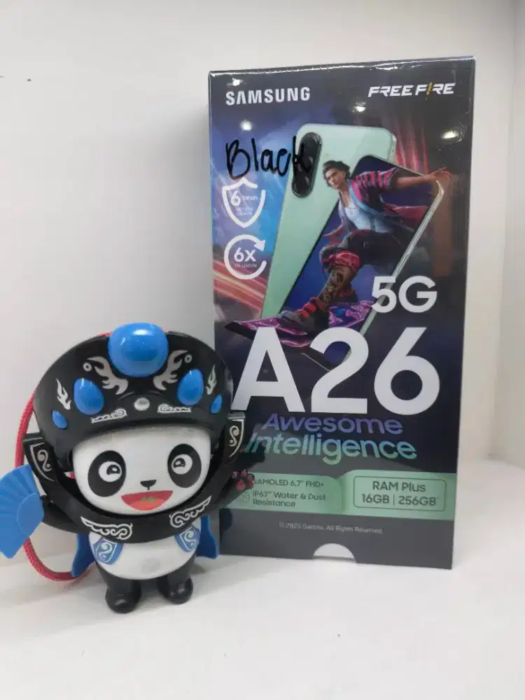 SAMSUNG GALAXY A26 5G 
GARANSI RESMI DAN MASIH SEGELLL!!