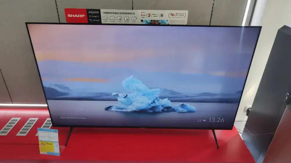 Google TV SHARP 65 Inch, bisa dicicil pakai Shopee Pay Later