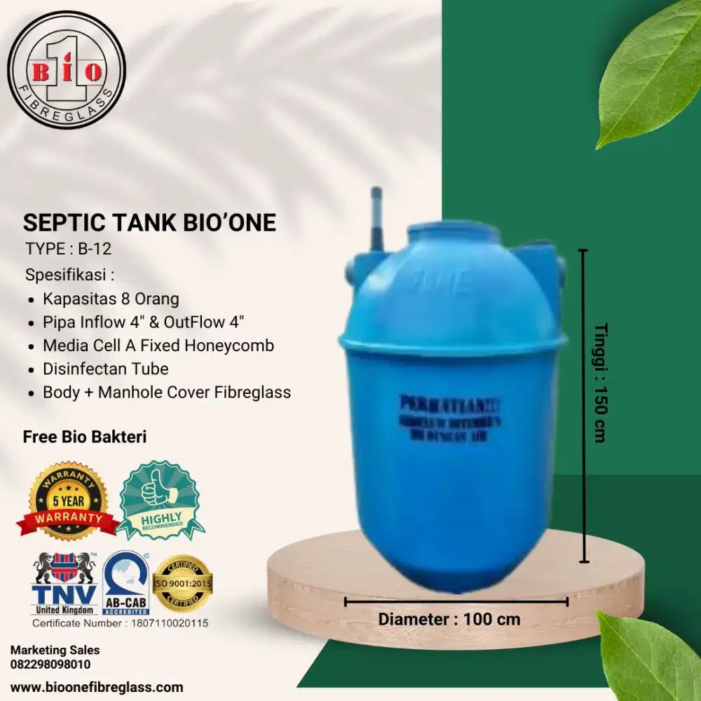 Bio Septic Tank/Sepiteng/IPAL/STP