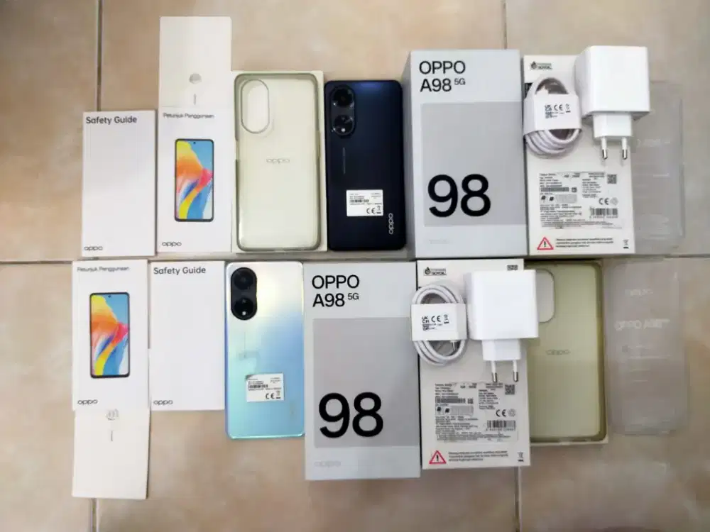 Oppo A98 5G 8/256 asli Oppo bukan barang refurbish