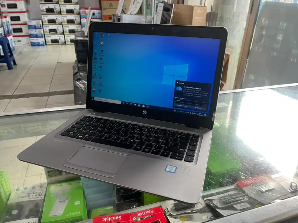 Laptop Hp Elitebook i5 Gen6 Ram 8gb ssd 256gb garansi 6bln