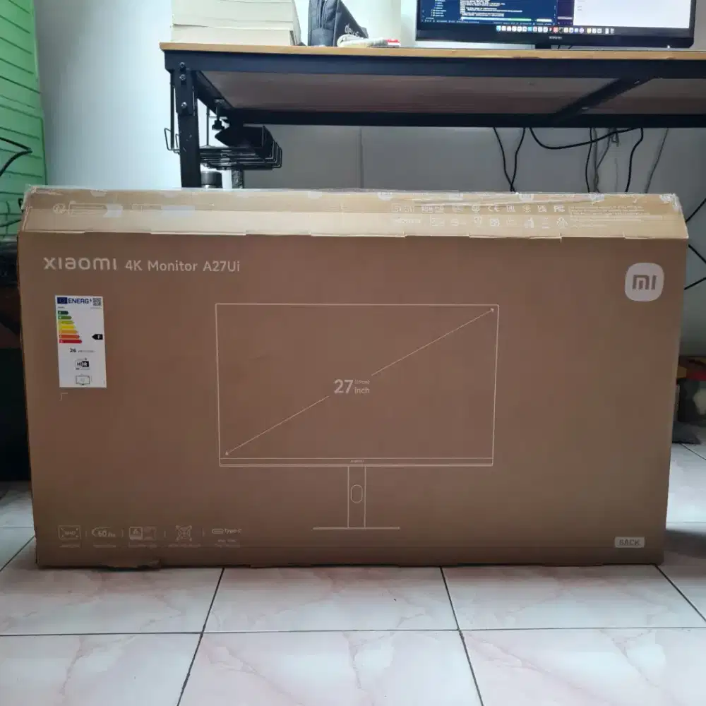 Monitor Xiaomi A27UI 4K USB C 90W