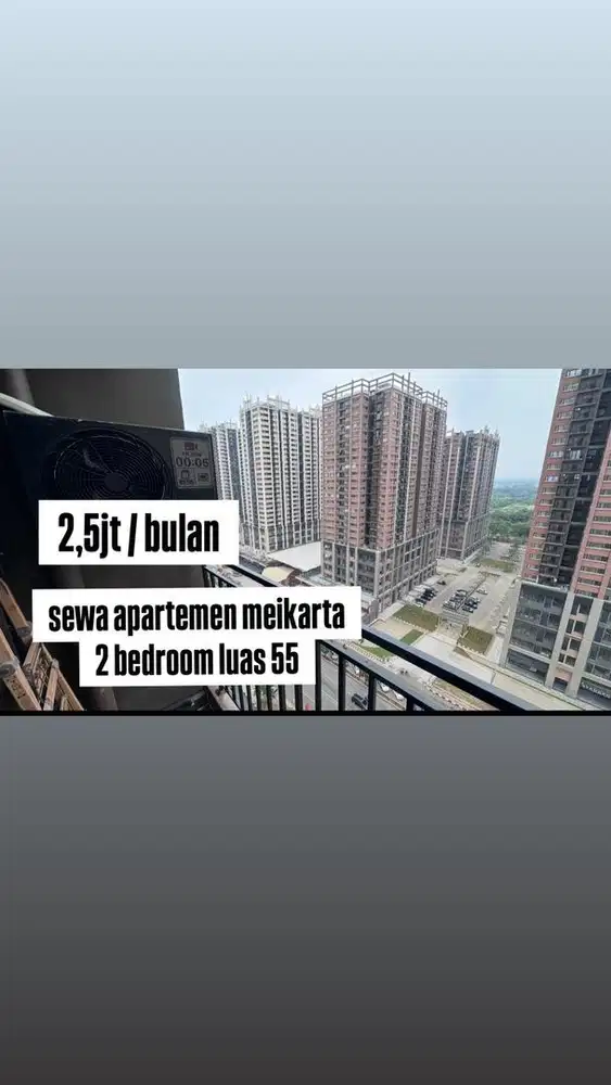 Sewa tahunan Meikarta apartemen