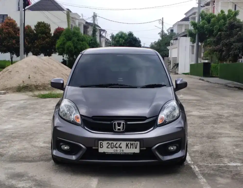 Honda brio e cvt 2018,Dp 5 juta,km record