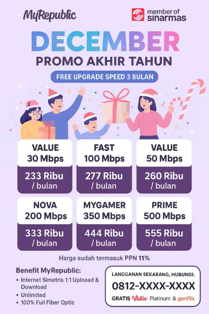 Menteng Promo pemasangan internet myrepublic WiFi Myrepublic