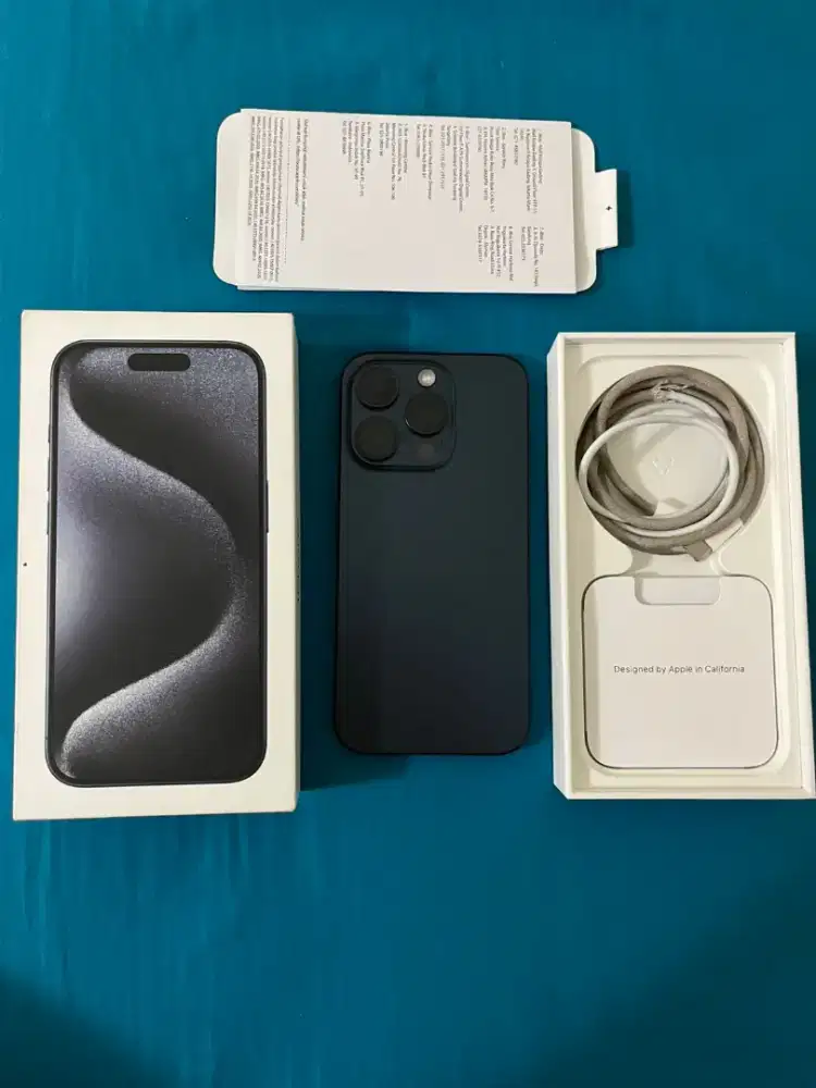 Iphone 15 pro 128gb blue titanium iBox