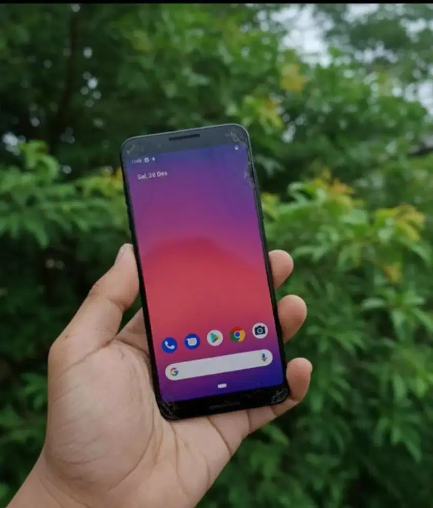 Google Pixel 3 Retak Normal Bebas Reset