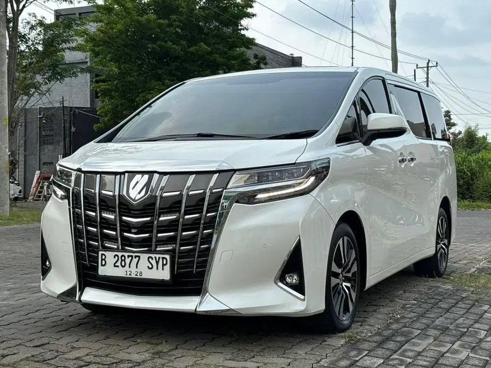 Km 10rb! Alphard G ATPM Pilot Seat 2018 Seperti Baru!