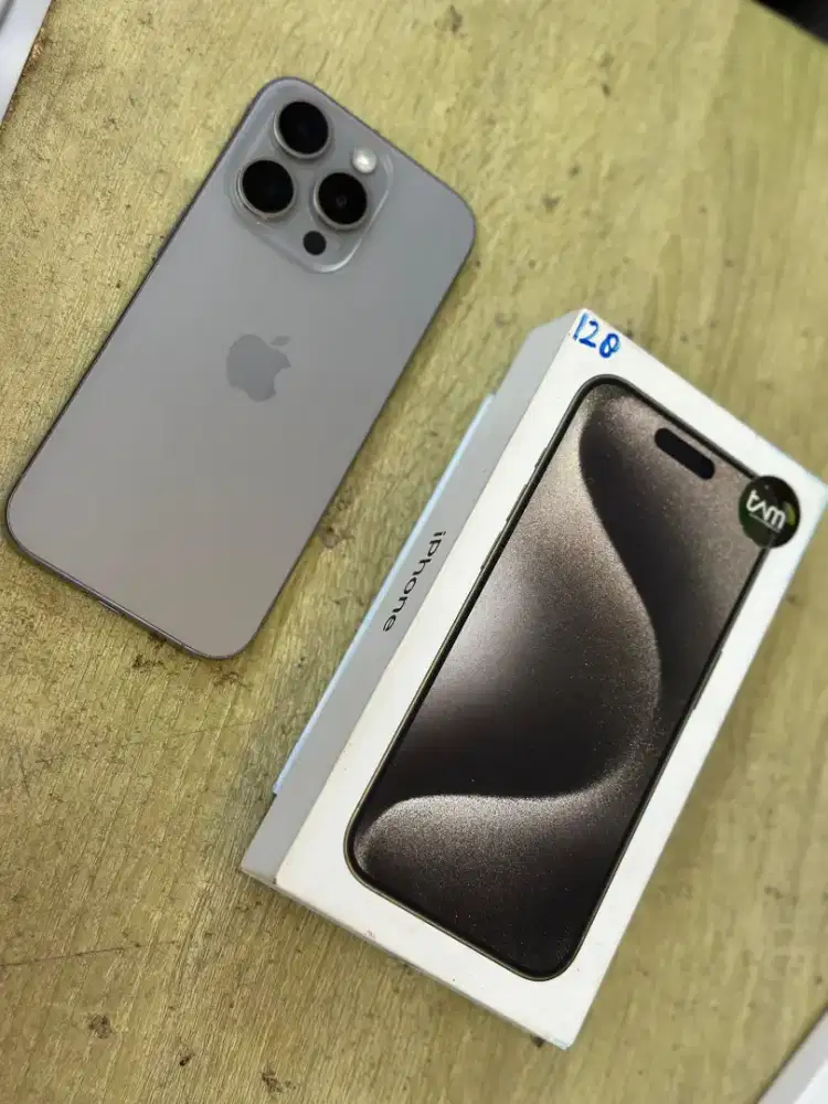 Iphone Pro 15 memori 128 gb