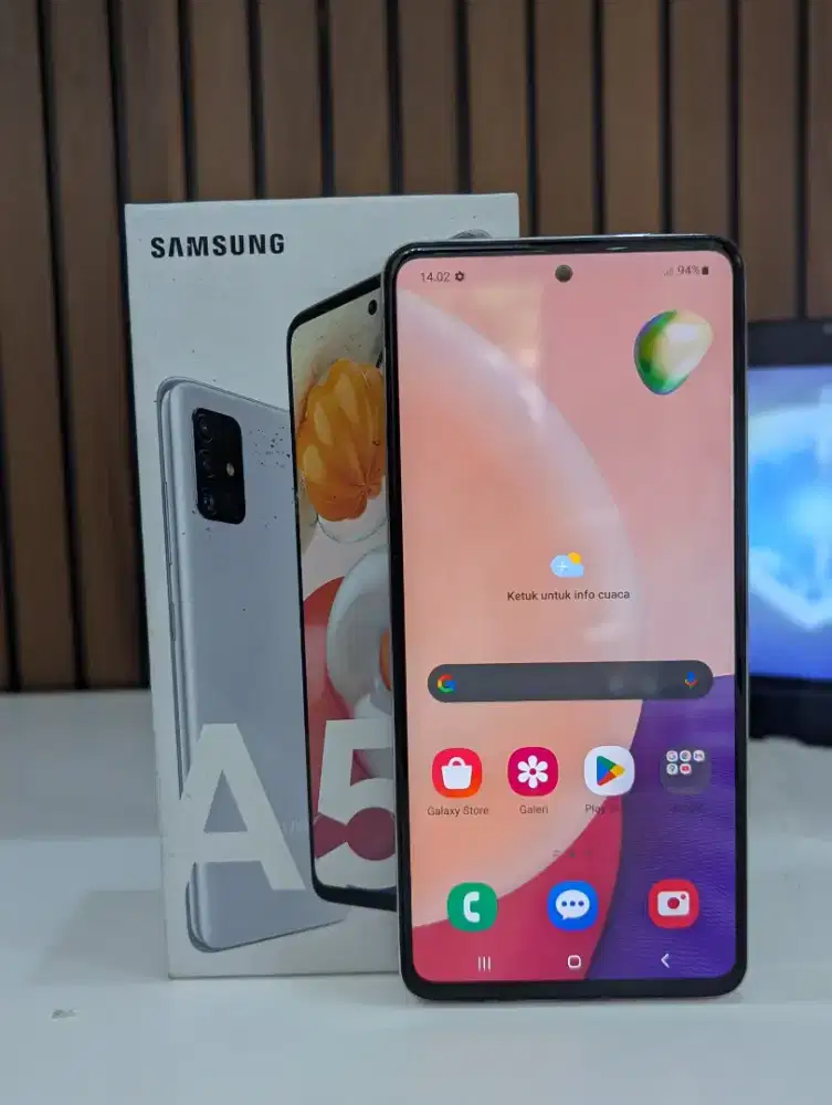 Samsung Galaxy A51 silver 8/128 NFC unit dus ori resmi