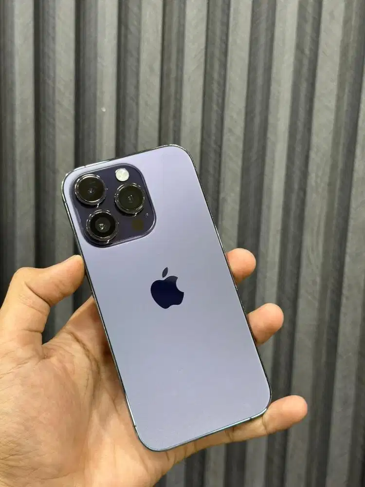 Iphone 14 Pro 256gb deep purple garansi Ibox nominus fullset