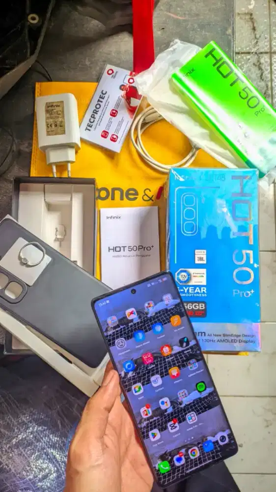 Infinix Hot 50 Pro Plus Ram 8+8/256 Fullset