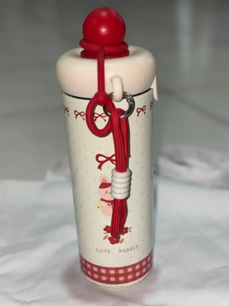 Tumbler Sweet Tale Stainless Steel dengan Sedotan dan Gantungan