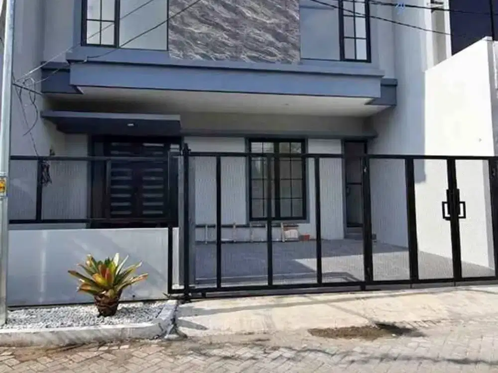 Dijual Rumah Baru di Perumahan Wisma Mukti Klampis Semolo Barat Surabaya