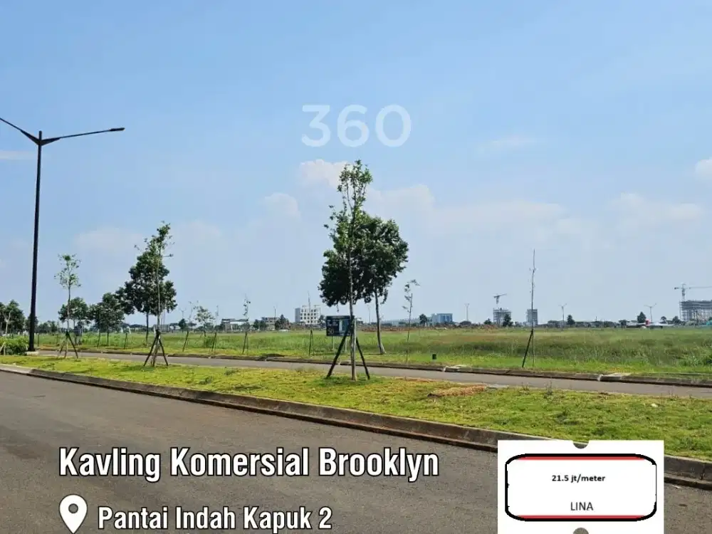 Dijual Kavling Komersial Pik2 JALAN BESAR At Tangerang