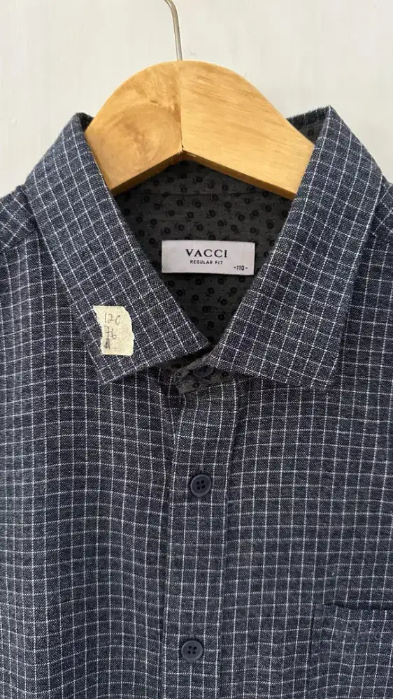 Kemeja pria Ld 120 bahan katun flanel