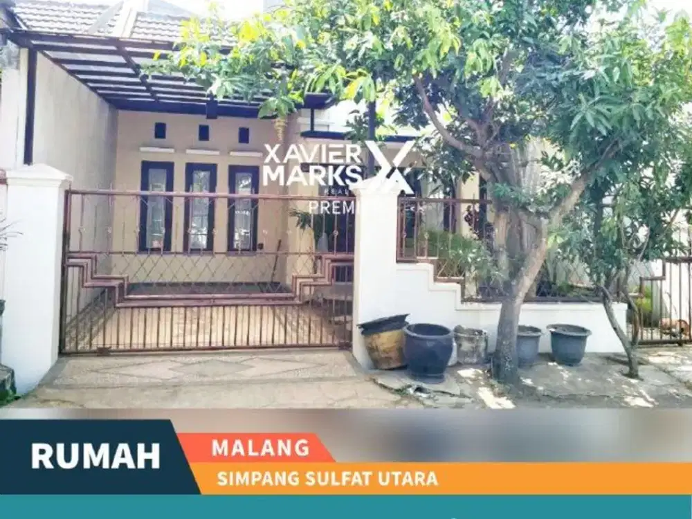 j006 TURUN HARGA !  Rumah Area Komersiel Simpang Sulfat  Malang