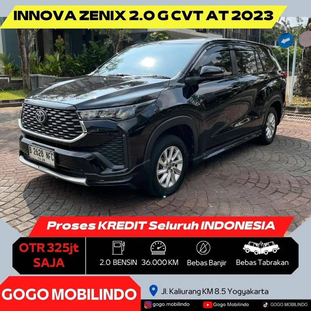 Innova Zenix G CVT Matic 2023 Up Modellista ISTIMEWA Bisa Kredit